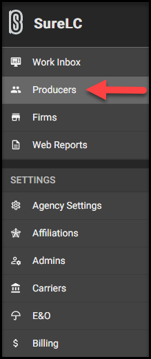SureLC_Admin_Menu_-_Producers.png