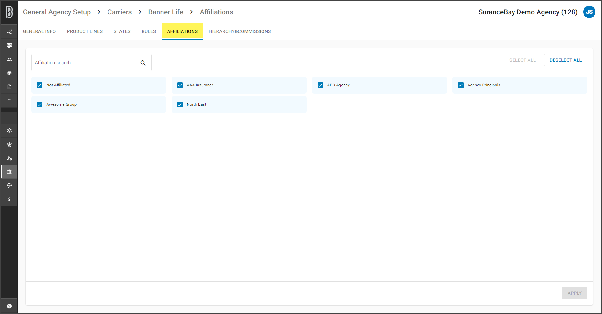Carrier Setup - Affiliations.png